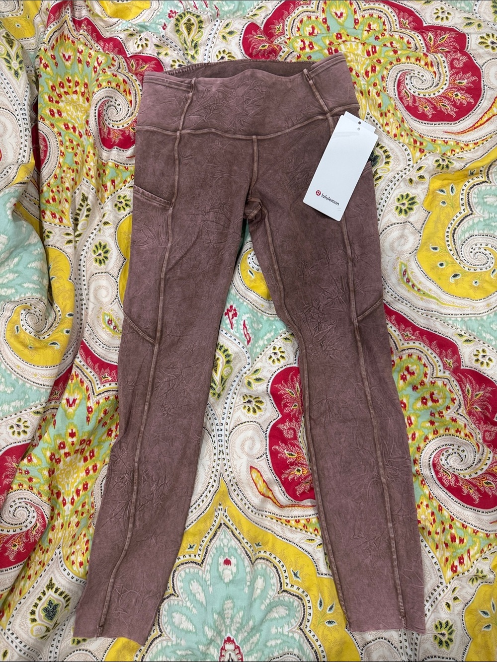 lululemon athletica Mauve Brown Leggings